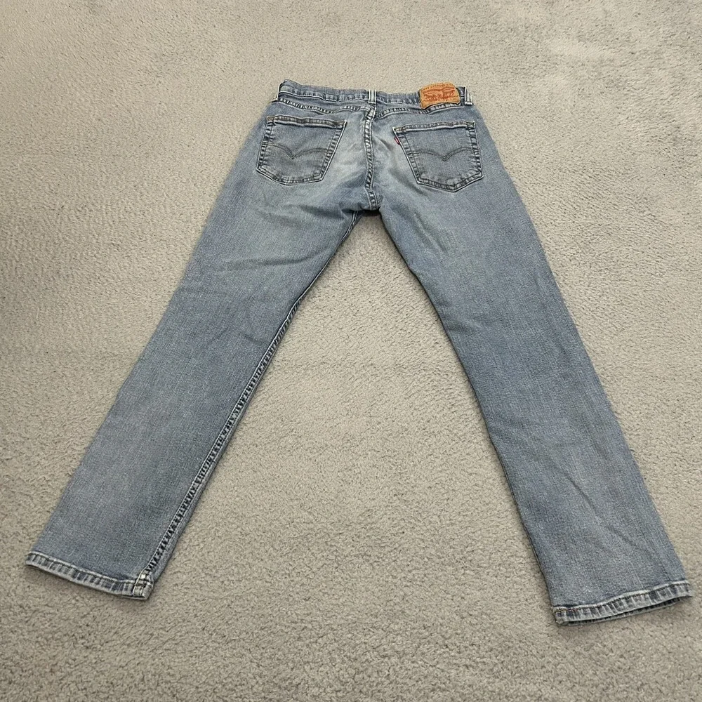 Levis Jeans Mens 31x30 Blue Denim 511 Slim Straight American Light Wash Stretch